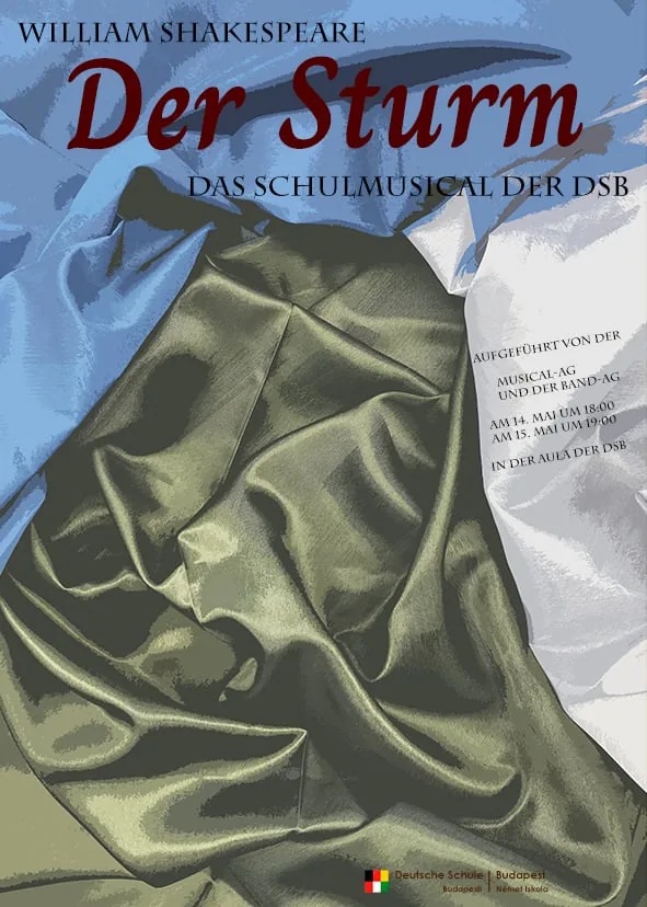 DSB Musical Der Sturm 2025 05 14 15 Plakat
