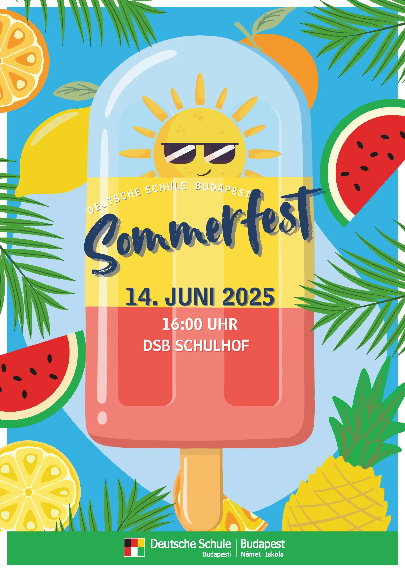 PLAKAT DSB Sommerfest 2025
