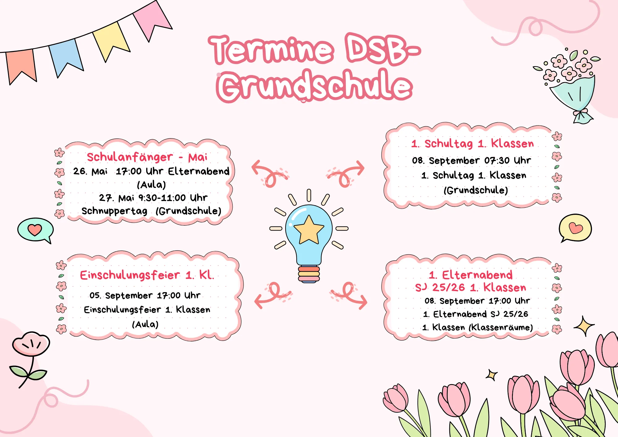 Termine Grundschule Aug Sept 2025