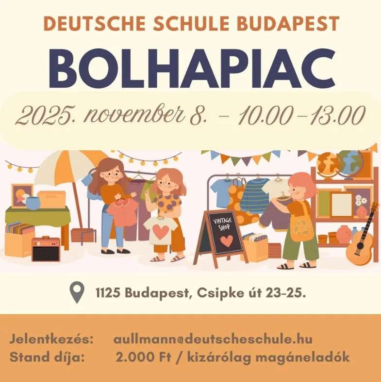 Bolhapiac Herbstflohmarkt HU 2025 11 08