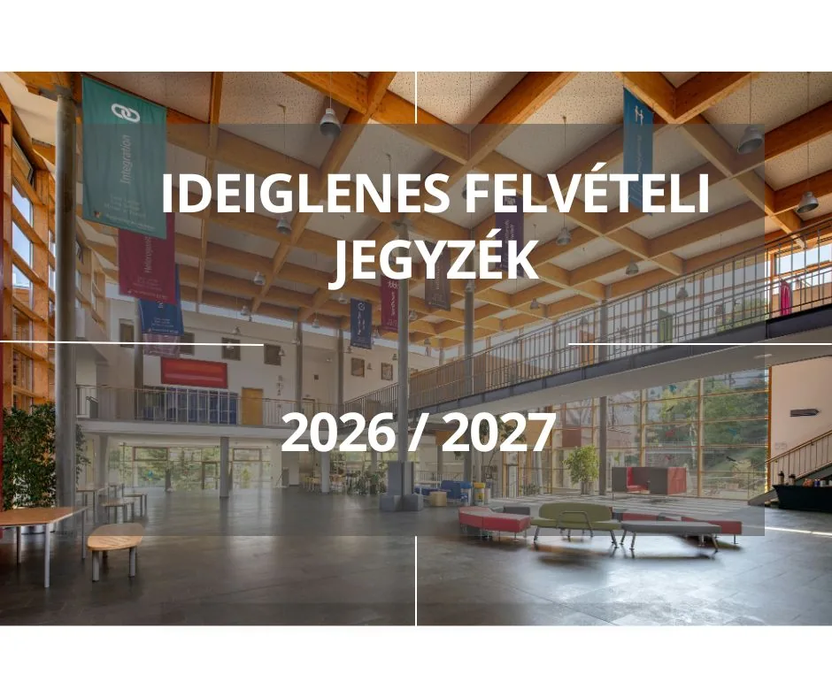 Ideiglenes felvételi jegyzék 2026 2027